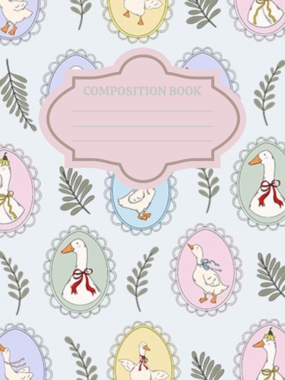 Handmade Custom Composition Notebook - Picture 6 of 13